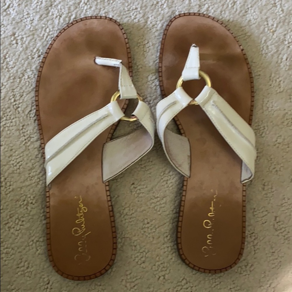 Lilly Pulitzer sandals size 7.5